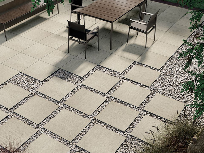 Poolside Applications with Basalt Stone